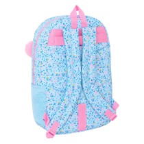 School Bag Vicky Martín Berrocal Paraíso Blue Pink 30 x 46 x 14 cm