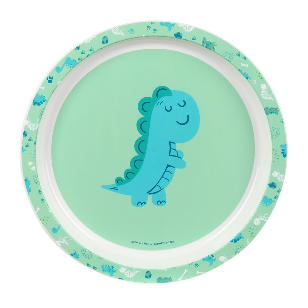 Set de vaisselle pour enfants Safta Dino Polyester 26 x 26 x 9 cm