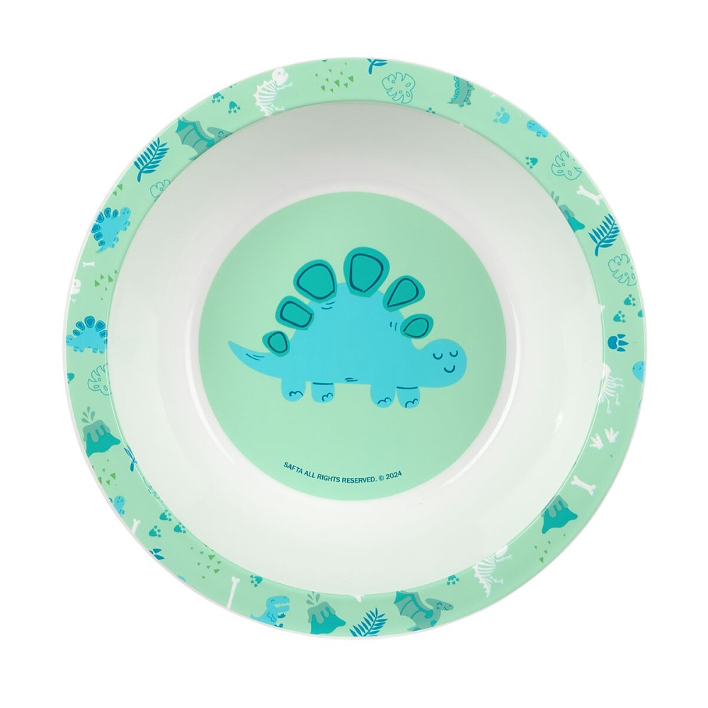 Children's dish set Safta Dino Polyester 26 x 26 x 9 cm