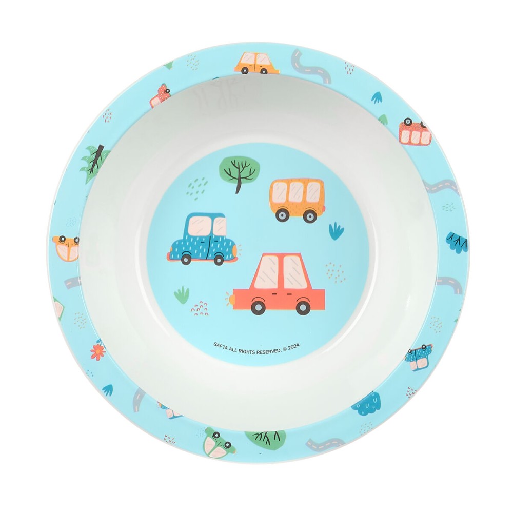 Children's dish set Safta Coches Polyester 26 x 26 x 9 cm