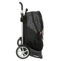 School Rucksack with Wheels The Avengers Vendetta Black 32 x 44 x 16 cm