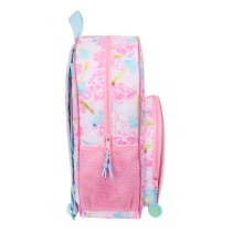 School Bag Barbie Painterly Pink Sky blue 33 x 42 x 14 cm