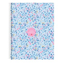 Notebook Vicky Martín Berrocal Paraíso Blue Pink A4 120 Sheets