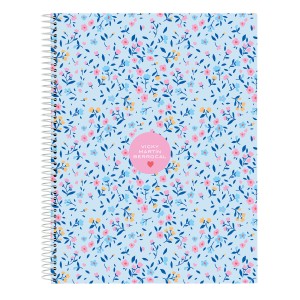 Notebook Vicky Martín Berrocal Paraíso Blue Pink A4 120 Sheets