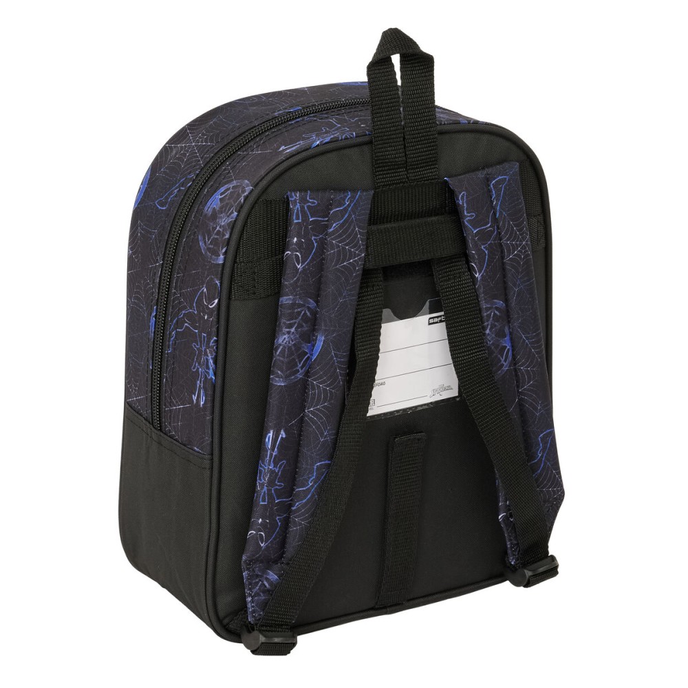 Schulrucksack Spider-Man Attack Schwarz 22 x 27 x 10 cm