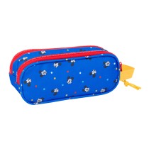 Zweifaches Mehrzweck-Etui Mickey Mouse Clubhouse Good day Blau 21 x 8 x 6 cm