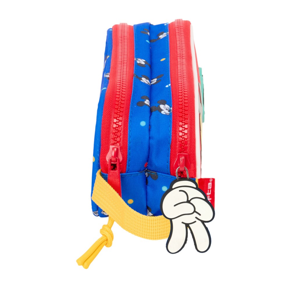 Double Carry-all Mickey Mouse Clubhouse Good day Blue 21 x 8 x 6 cm