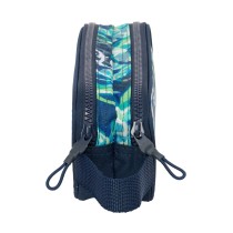 Zweifaches Mehrzweck-Etui El Niño Kook Marineblau 21 x 8 x 6 cm