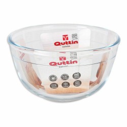 Mixing Bowl Quttin   Glass 820 ml ø 14,6 x 8,1 cm (12 Units)