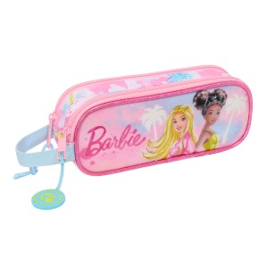 Double Carry-all Barbie Painterly Pink Sky blue 21 x 8 x 6 cm