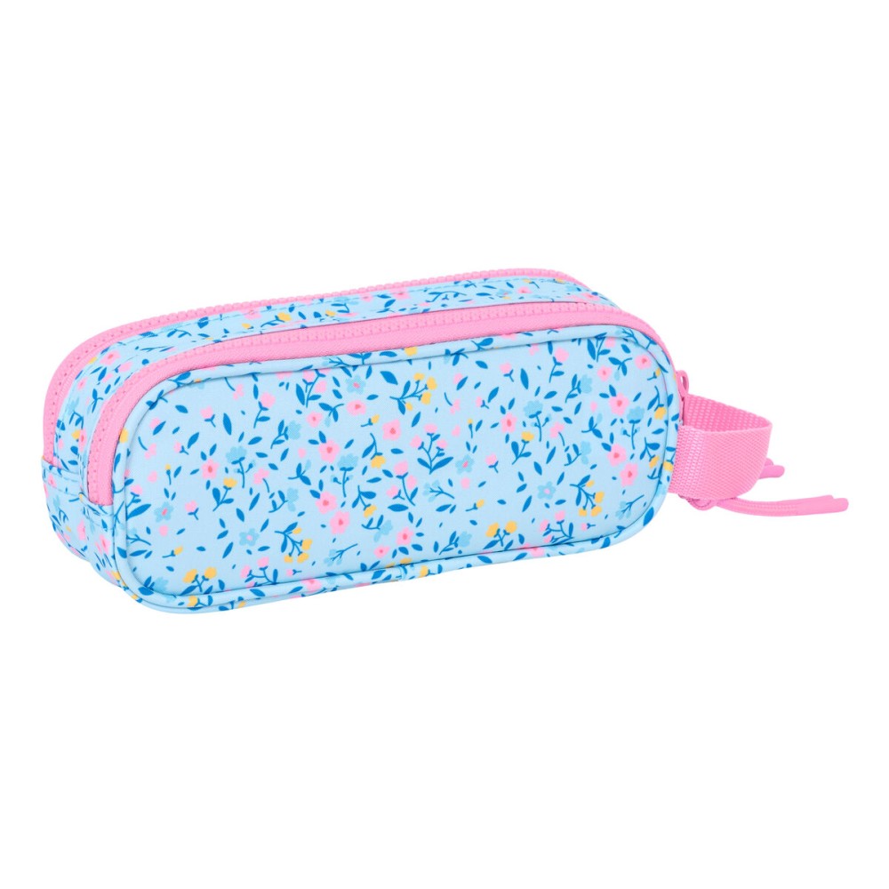 Double Carry-all Vicky Martín Berrocal Paraíso Pink Light Blue 21 x 8 x 6 cm