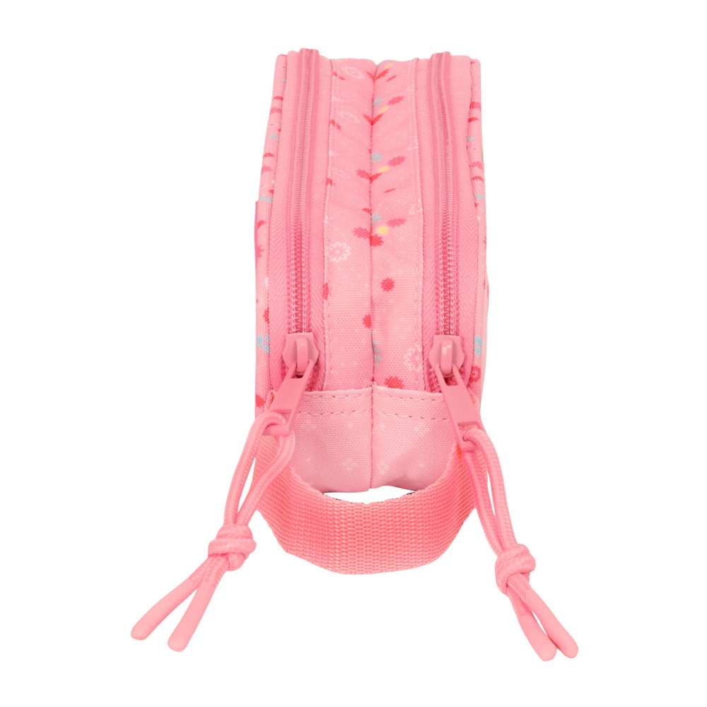 Zweifaches Mehrzweck-Etui Moos Passion Bunt 21 x 8 x 6 cm