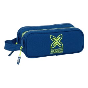 Zweifaches Mehrzweck-Etui Munich North Marineblau 21 x 8 x 6 cm