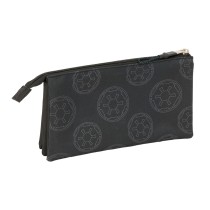 Trousse Fourre-Tout Triple Star Wars Rebellion Noir 22 x 12 x 3 cm