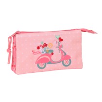 Triple Carry-all Moos Passion Multicolour 22 x 12 x 3 cm