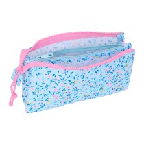 Triple Carry-all Vicky Martín Berrocal Paraíso Pink Light Blue 22 x 12 x 3 cm