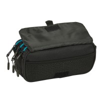 Triple Carry-all Kelme Iron Black 21,5 x 10 x 8 cm