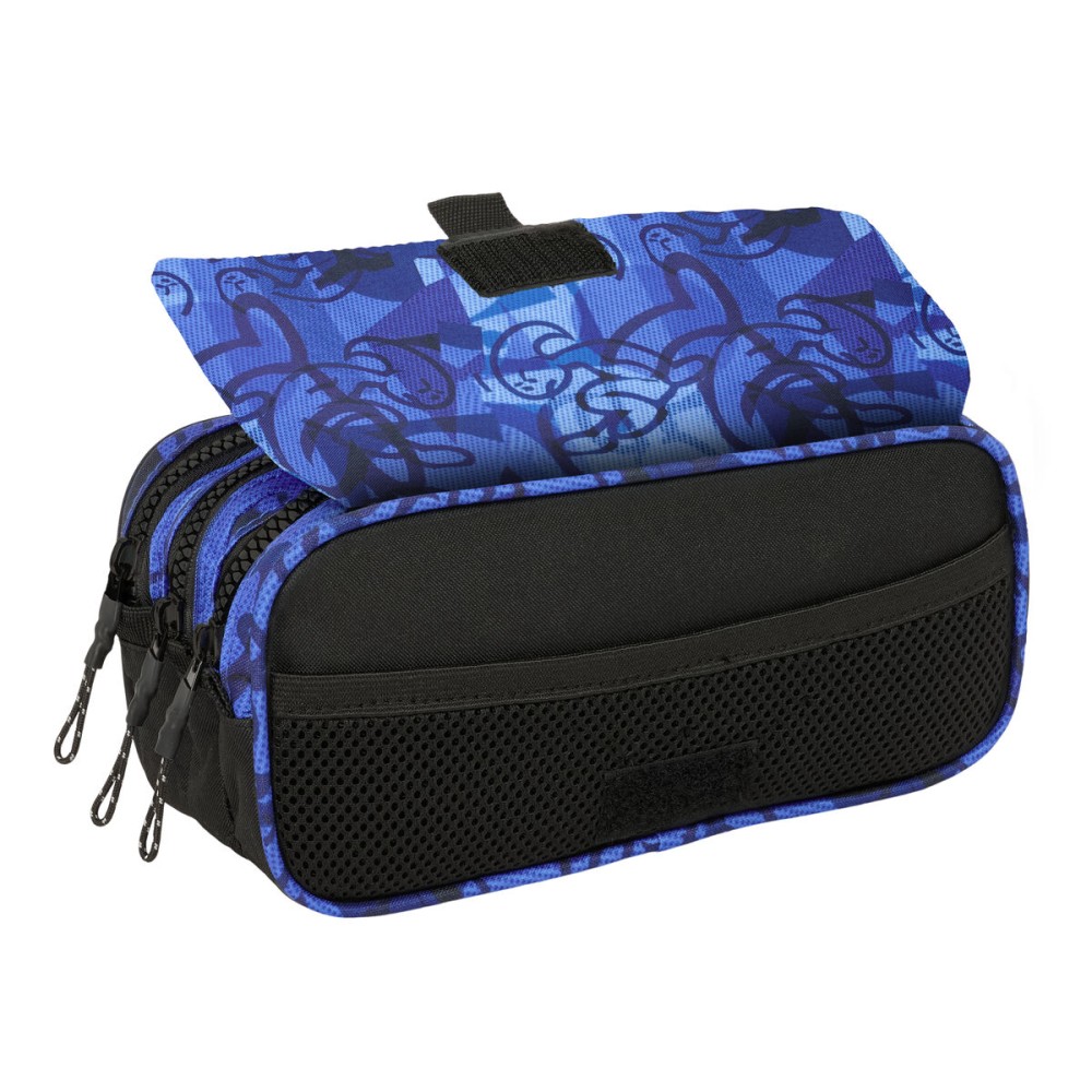 Triple Carry-all El Niño Roller Blue Black 21,5 x 10 x 8 cm