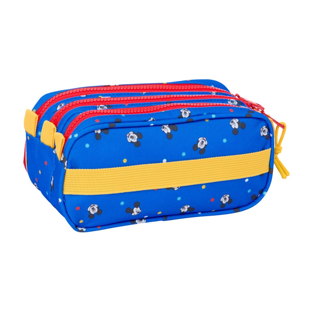 Triple Carry-all Mickey Mouse Clubhouse Good day Blue 21,5 x 10 x 8 cm
