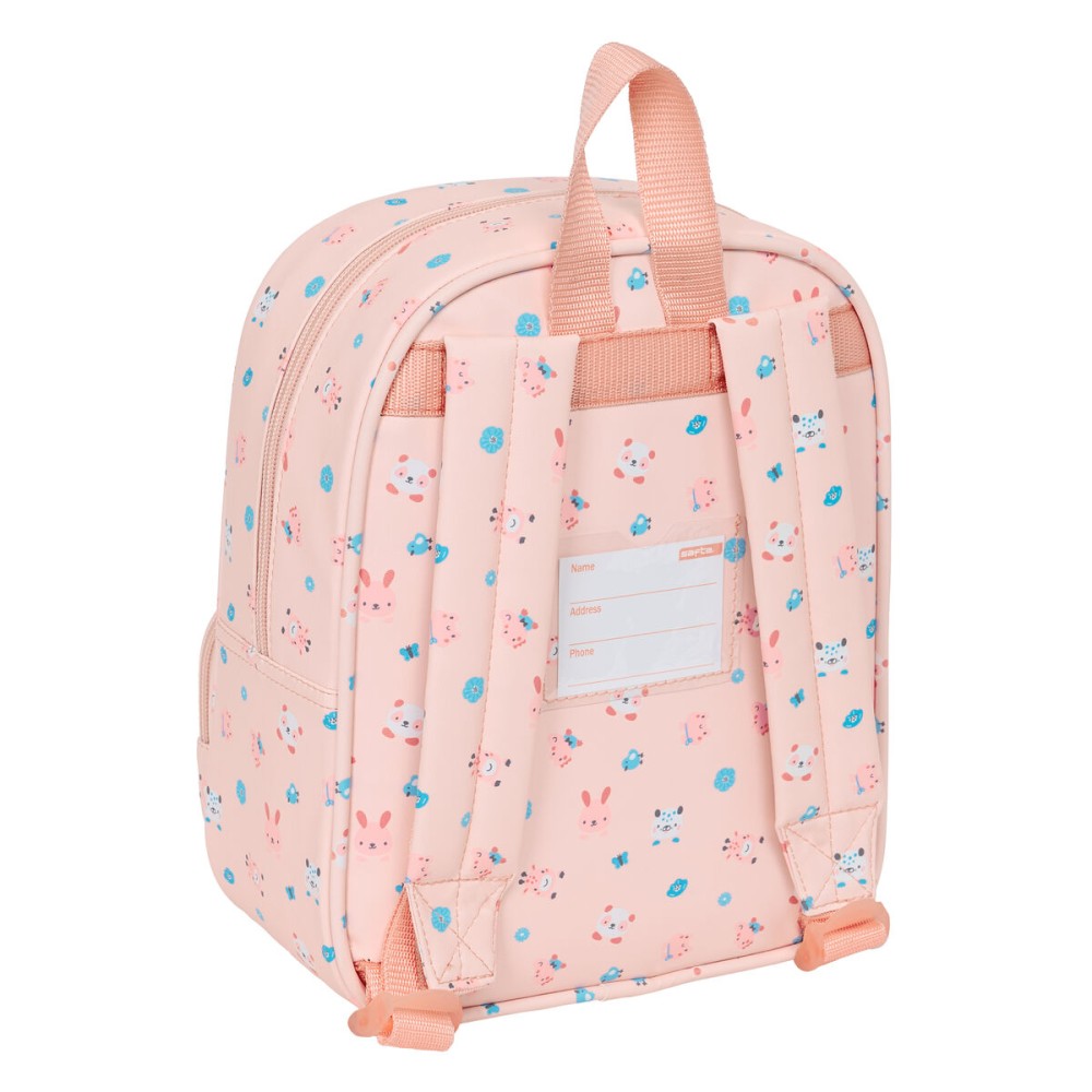 Sac à dos enfant Safta Jirafa Corail 22 x 27 x 10 cm