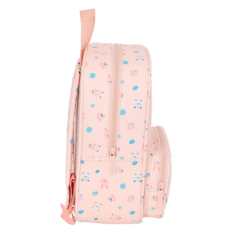 Sac à dos enfant Safta Jirafa Corail 22 x 27 x 10 cm