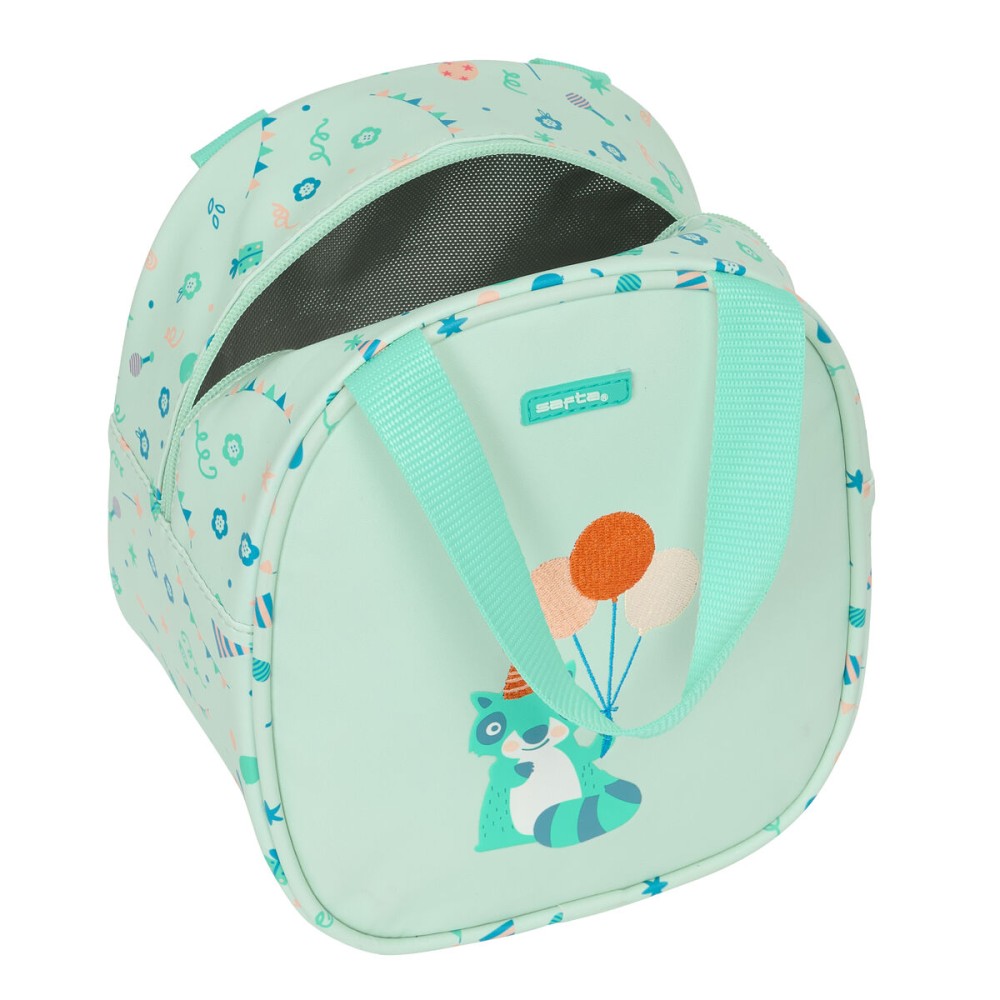 Sac glacière goûter Safta Fiesta Vert 19 x 22 x 14 cm