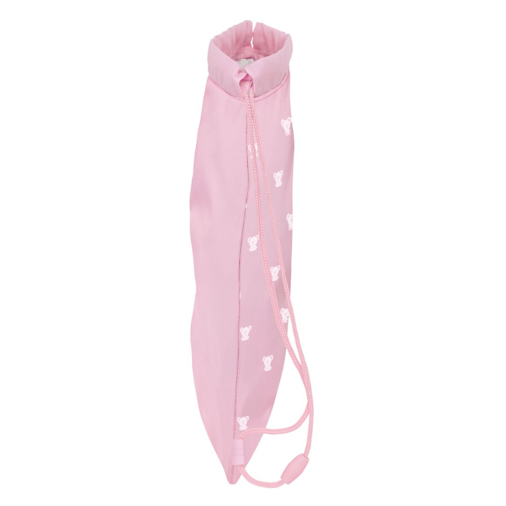 Sac à dos serré par des ficelles Safta Koala Rose 26 x 34 x 1 cm