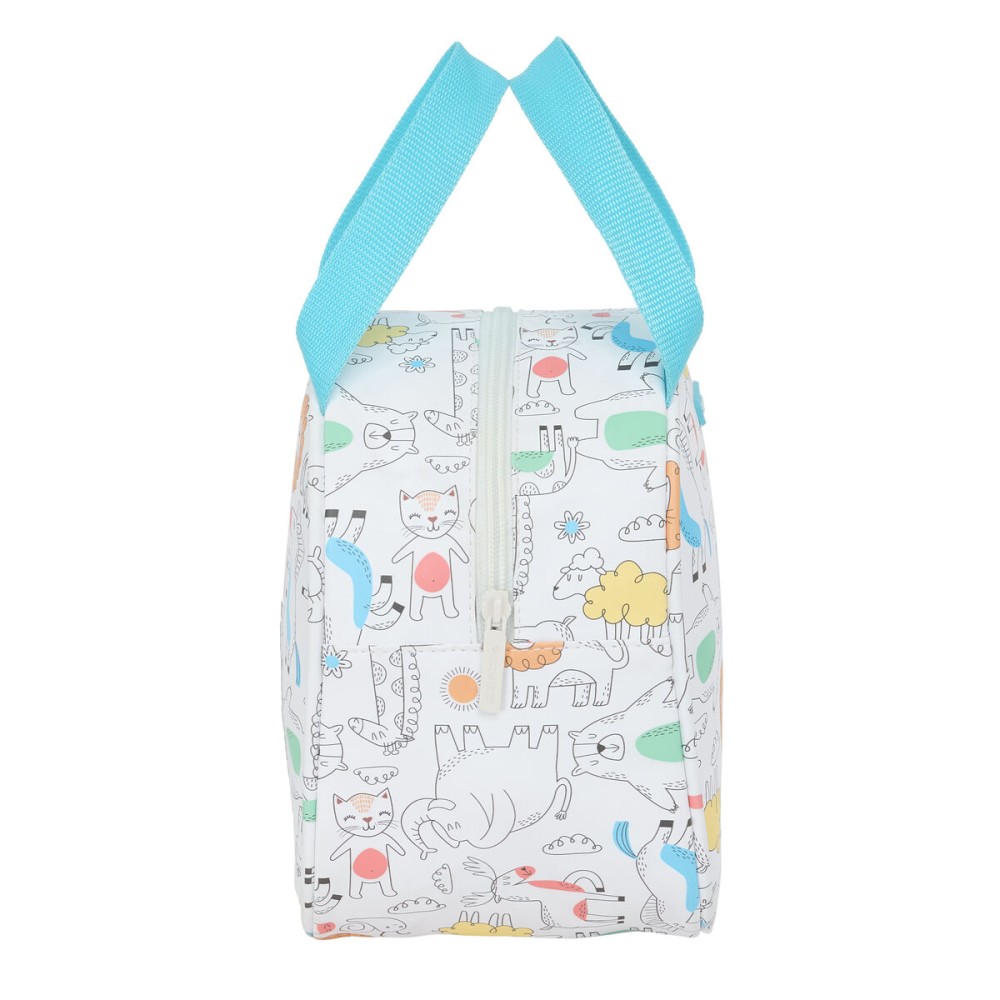 Thermal Lunchbox Safta Zoo Beige 19 x 22 x 14 cm