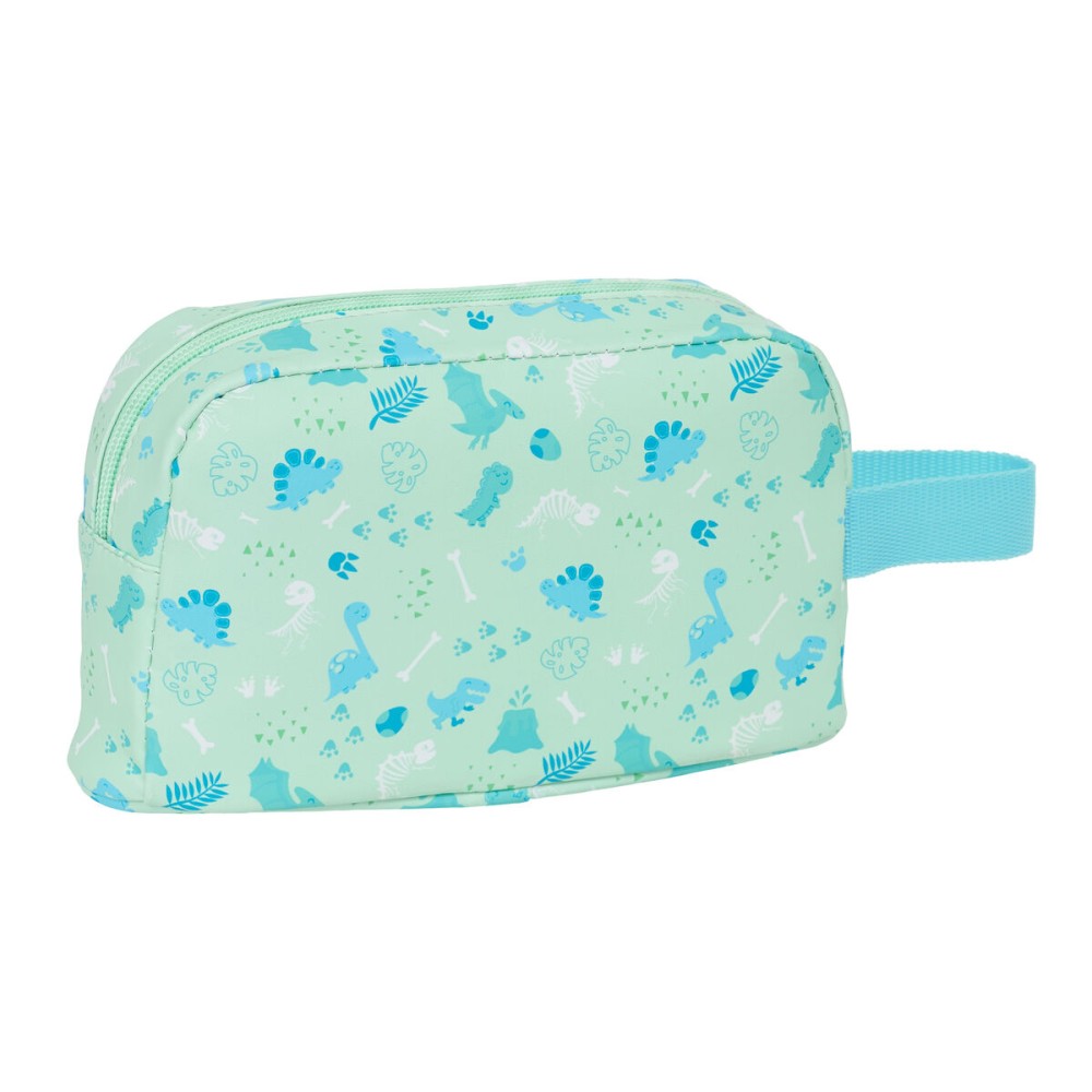 Thermo-Vesperbox Safta Dino grün 21,5 x 12 x 6,5 cm