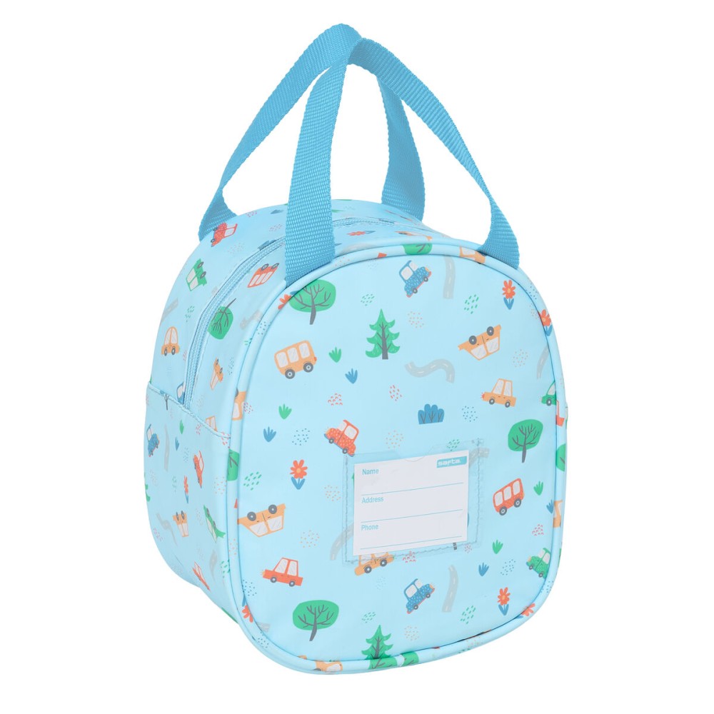 Thermo-Vesperbox Safta Coches Blau 19 x 22 x 14 cm
