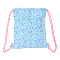 Backpack with Strings Vicky Martín Berrocal Paraíso Blue Pink 35 x 40 x 1 cm