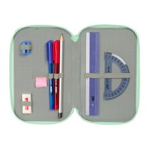 School Case with Accessories Disney Princess Bloom Pink Aquamarine 12,5 x 19,5 x 5,5 cm 37 Pieces
