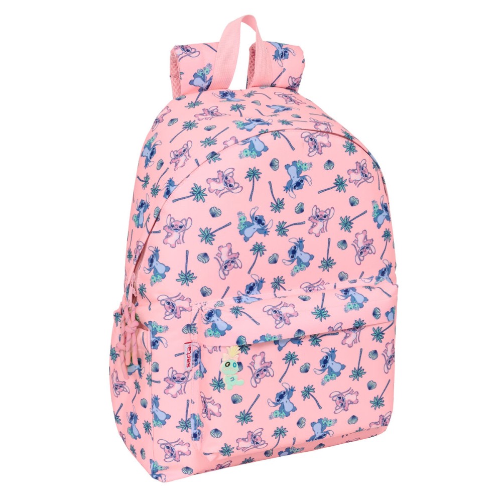 Laptoptasche Lilo & Stitch Beach Rosa 31 x 43 x 13 cm