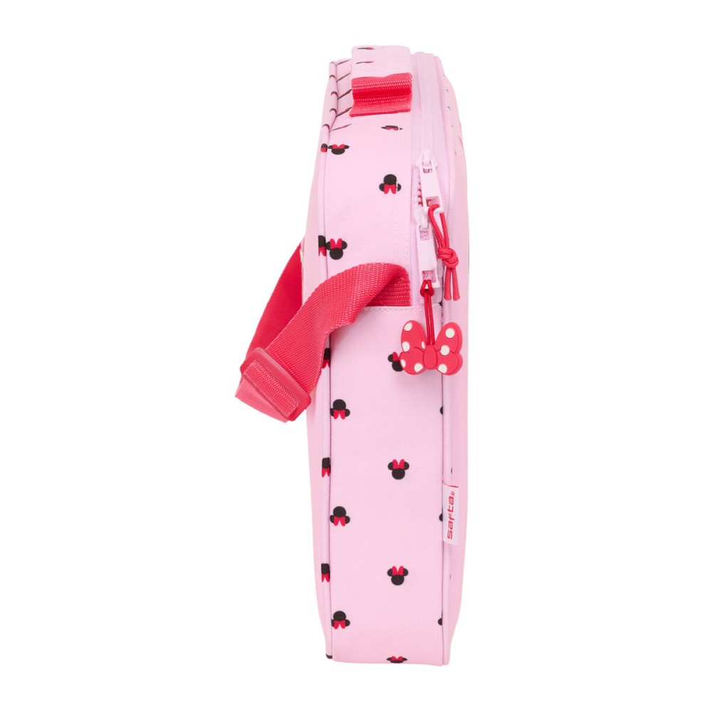 School Satchel Minnie Mouse Naive Pink 38 x 28 x 6 cm
