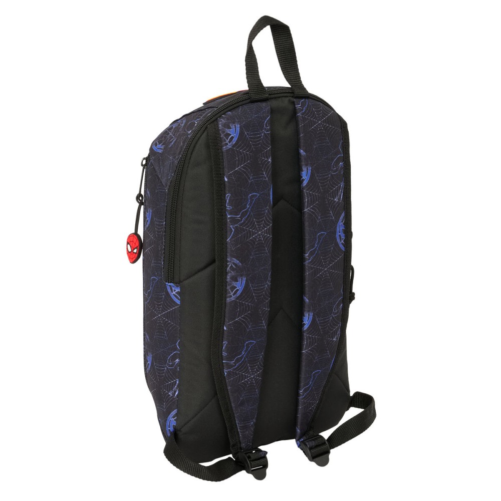 Sac à dos Casual Spider-Man Attack Noir 22 x 39 x 10 cm