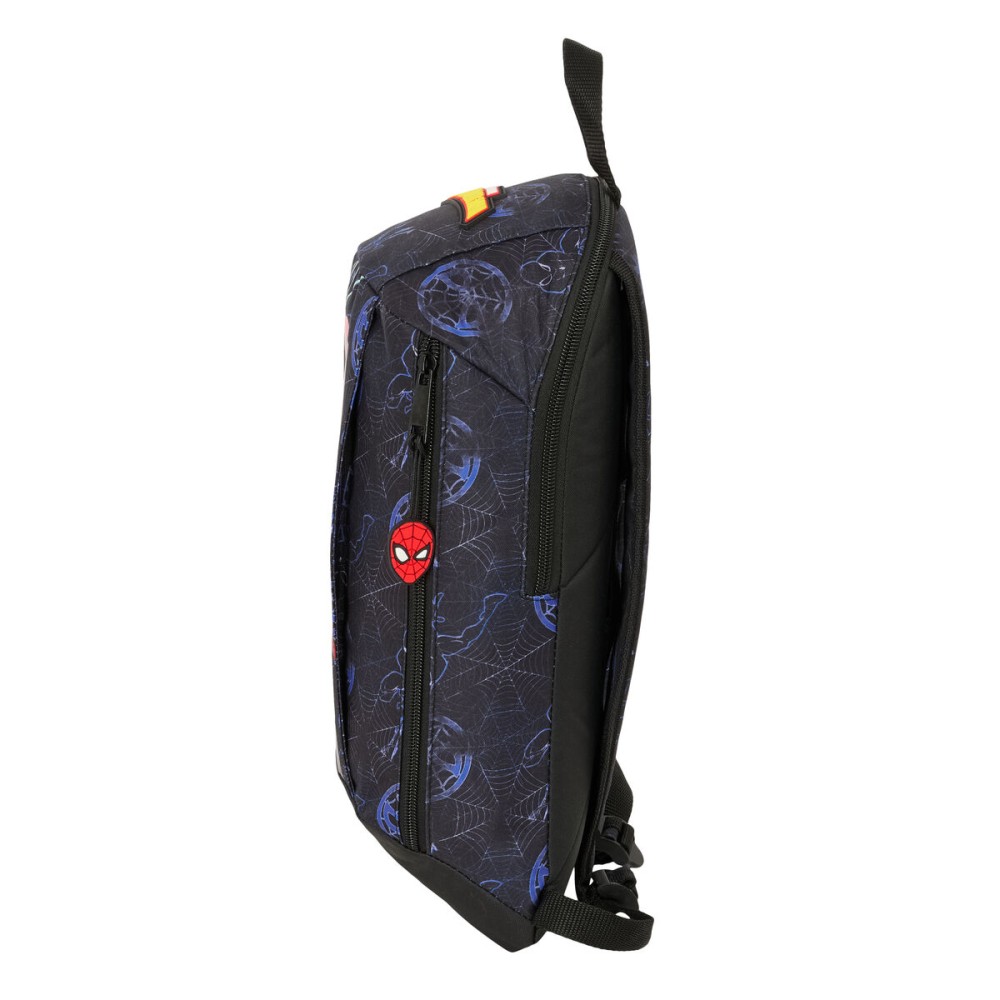 Sac à dos Casual Spider-Man Attack Noir 22 x 39 x 10 cm