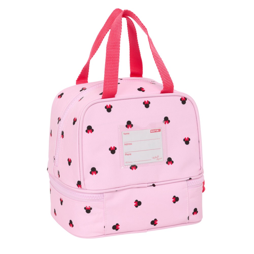 Lunchbox Minnie Mouse Naive Pink 20 x 20 x 15 cm