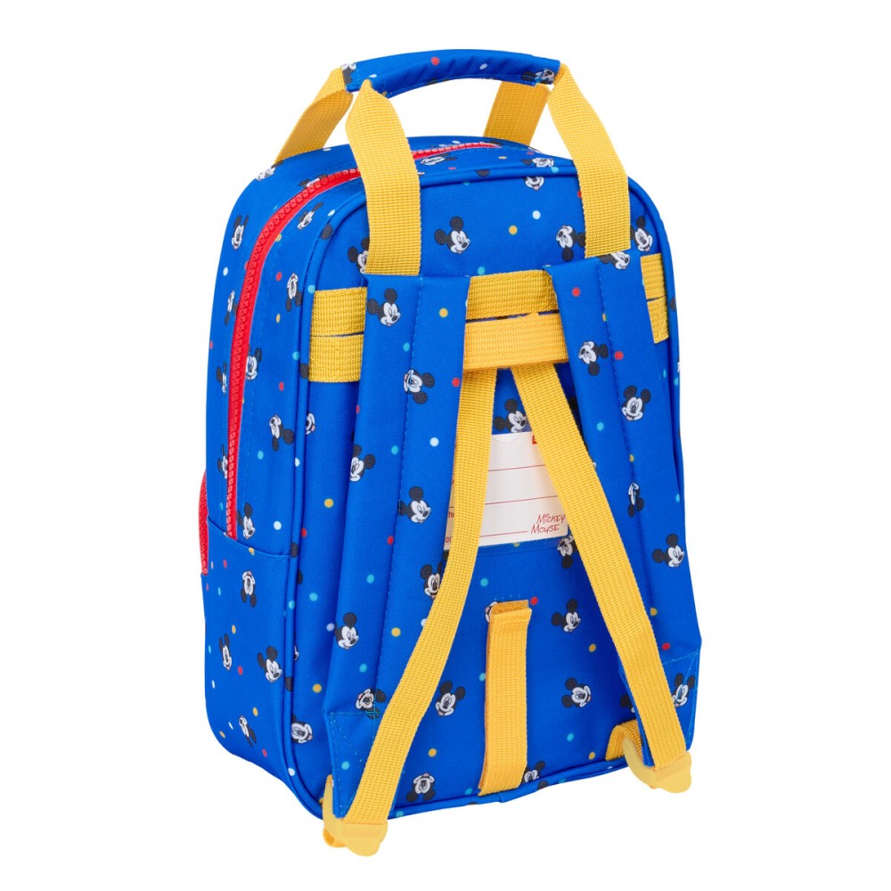 Cartable Mickey Mouse Clubhouse Good day Bleu 20 x 28 x 8 cm