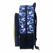 School Bag Sonic City Blue 26 x 34 x 11 cm