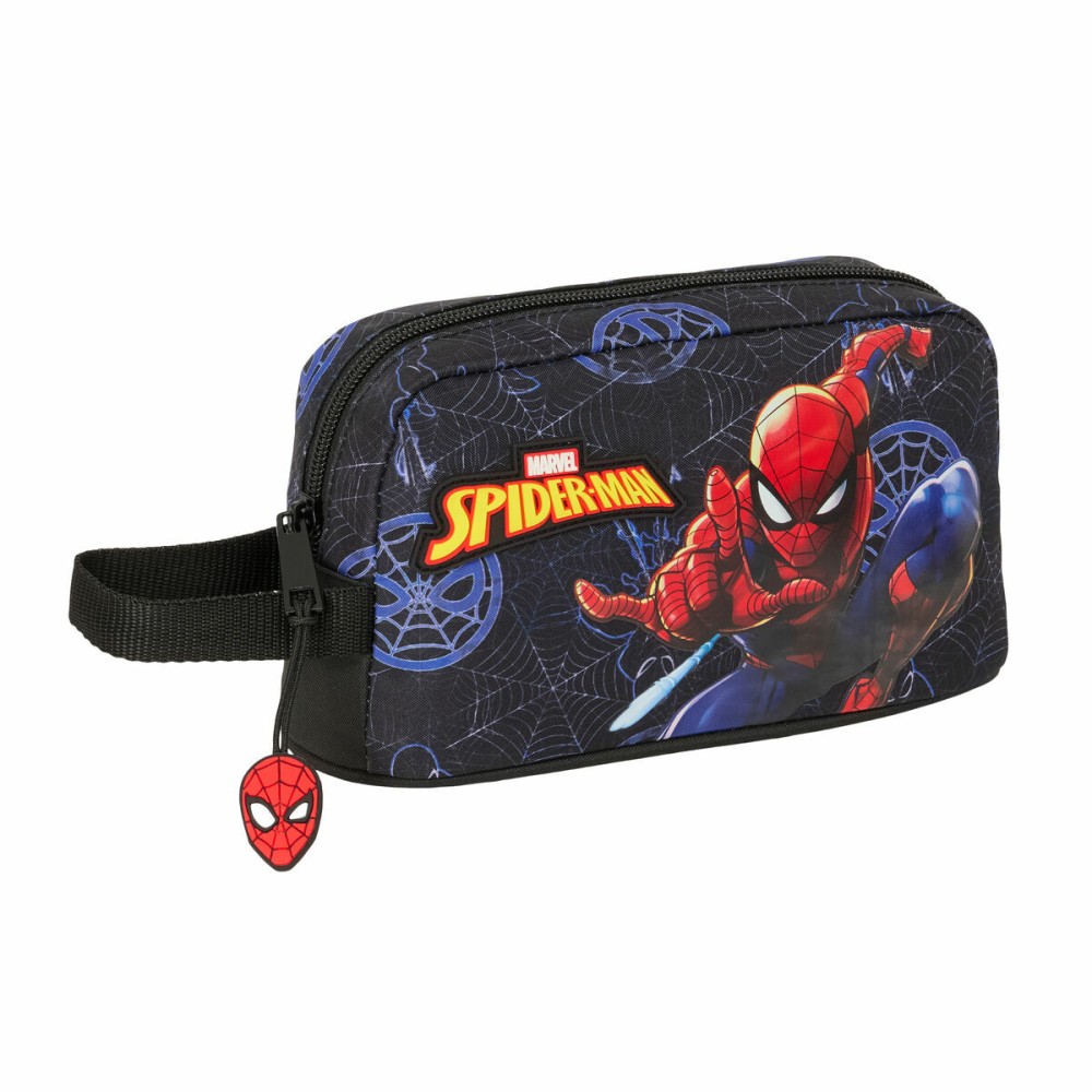 Thermo-Vesperbox Spider-Man Attack Schwarz 21,5 x 12 x 6,5 cm