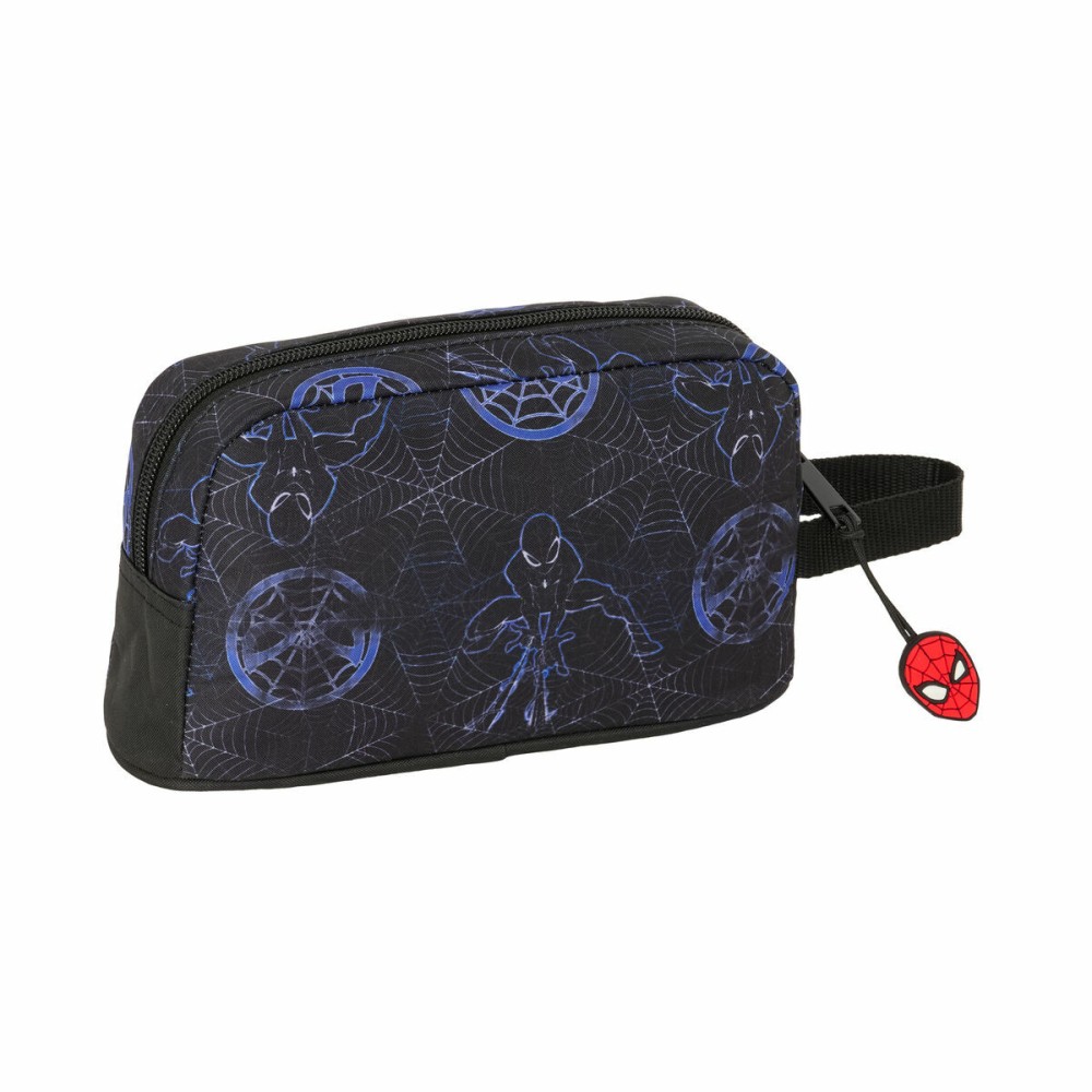 Sac glacière goûter Spider-Man Attack Noir 21,5 x 12 x 6,5 cm