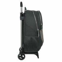 Schulrucksack mit Rädern Real Madrid C.F. Grau 32 x 44 x 16 cm