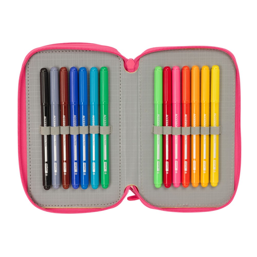 Fourre-tout Safta Feeling Multicouleur 12,5 x 19,5 x 5,5 cm 37 Pièces