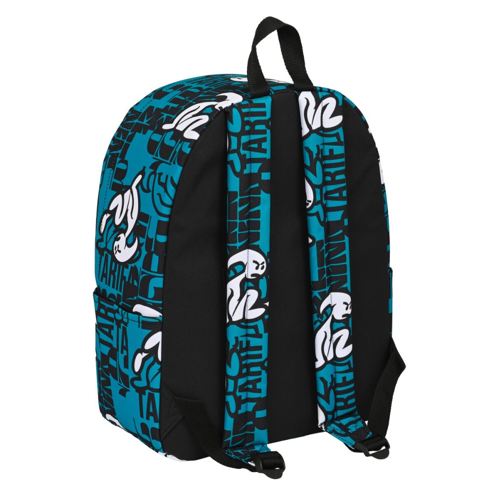 Laptop Backpack El Niño el niÑo Black Blue (31 x 40 x 16 cm)