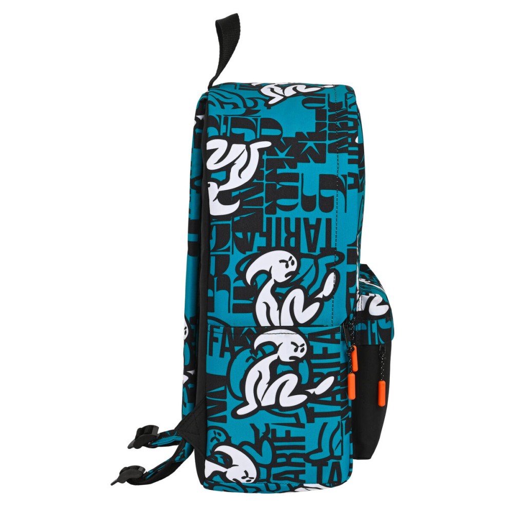 Laptop Backpack El Niño el niÑo Black Blue (31 x 40 x 16 cm)
