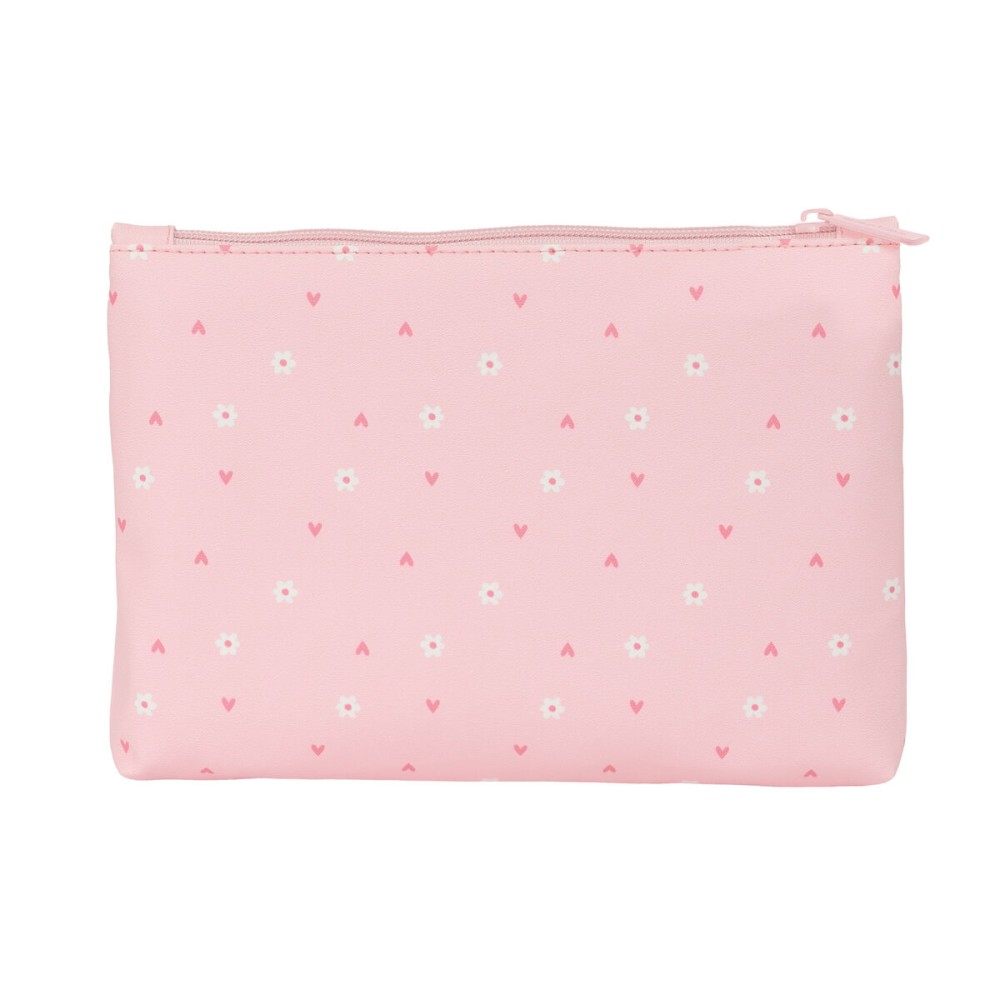 School Case Safta Bunny Rabbit Pink 23 x 16 x 3 cm