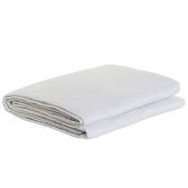 Steppdecke DKD Home Decor Weiß Einzelmatratze Doppelmatratze 180 x 260 x 1 cm
