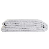 Steppdecke DKD Home Decor Weiß Einzelmatratze Doppelmatratze 180 x 260 x 1 cm