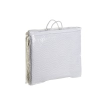Steppdecke DKD Home Decor Weiß Einzelmatratze Doppelmatratze 180 x 260 x 1 cm
