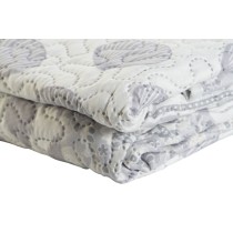 Steppdecke DKD Home Decor Beige Grau Einzelmatratze Doppelmatratze 180 x 260 x 1 cm